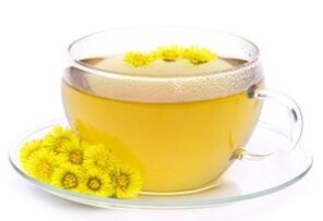 Coltsfoot főzete a méhnyak osteochondrosis kezelésére